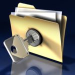 Locked document folder